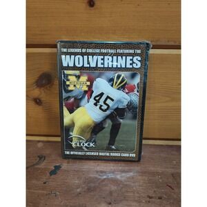 Legends of College Football Featuring The Wolverines [DVD] Sealed Damaged Corner